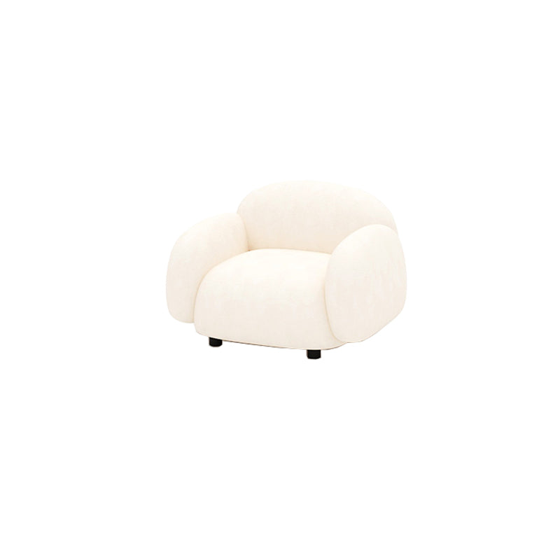 Modern Sofa with Tight Back and Square Arm for Living Room 27.56" High