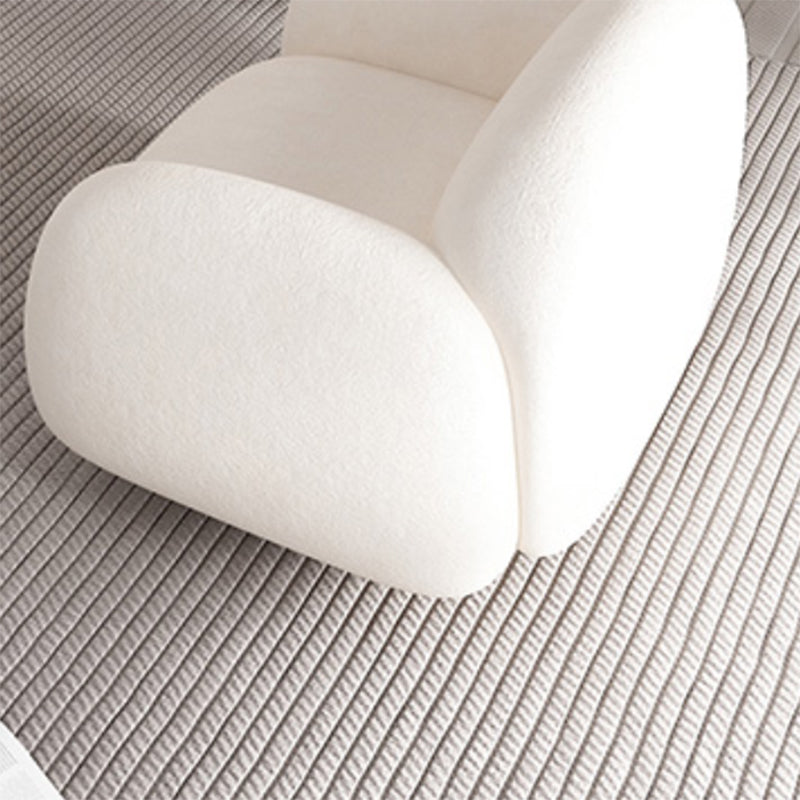 Modern Sofa with Tight Back and Square Arm for Living Room 27.56" High