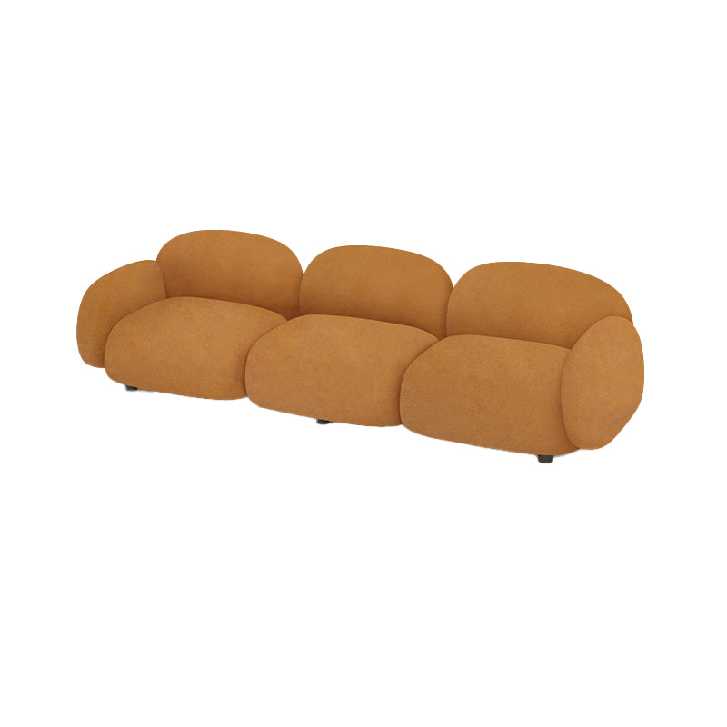 Modern Sofa with Tight Back and Square Arm for Living Room 27.56" High