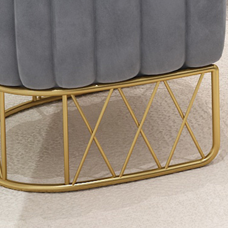 Modern Sloped Arm Sofa with Tight Back and Single Cushion Seat