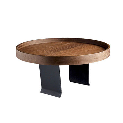 11.8 inch Wide Scandinavian Sofa Side Accent Table Round Side End Table