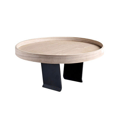 11.8 inch Wide Scandinavian Sofa Side Accent Table Round Side End Table