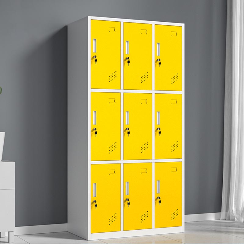 Hinged Wardrobe Cabinet Contemporary Metal Wardrobe Armoire for Home