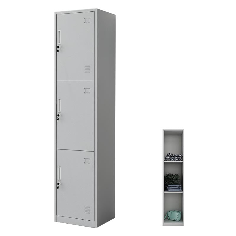 Metal Contemporary Wardrobe Armoire Hinged Wardrobe Cabinet for Home
