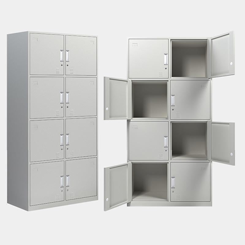 Metal Contemporary Wardrobe Armoire Hinged Wardrobe Cabinet for Home