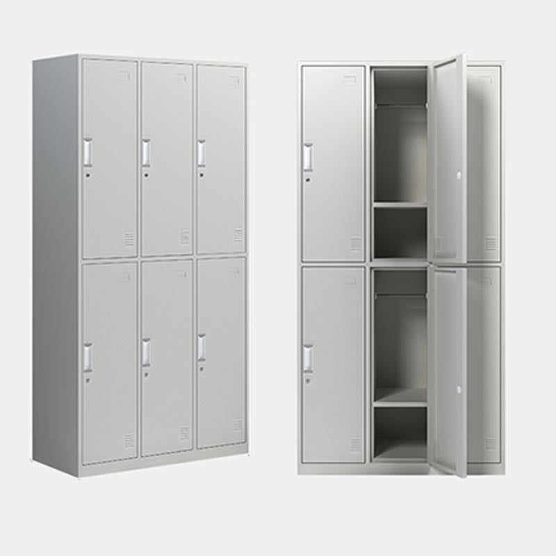 Metal Contemporary Wardrobe Armoire Hinged Wardrobe Cabinet for Home