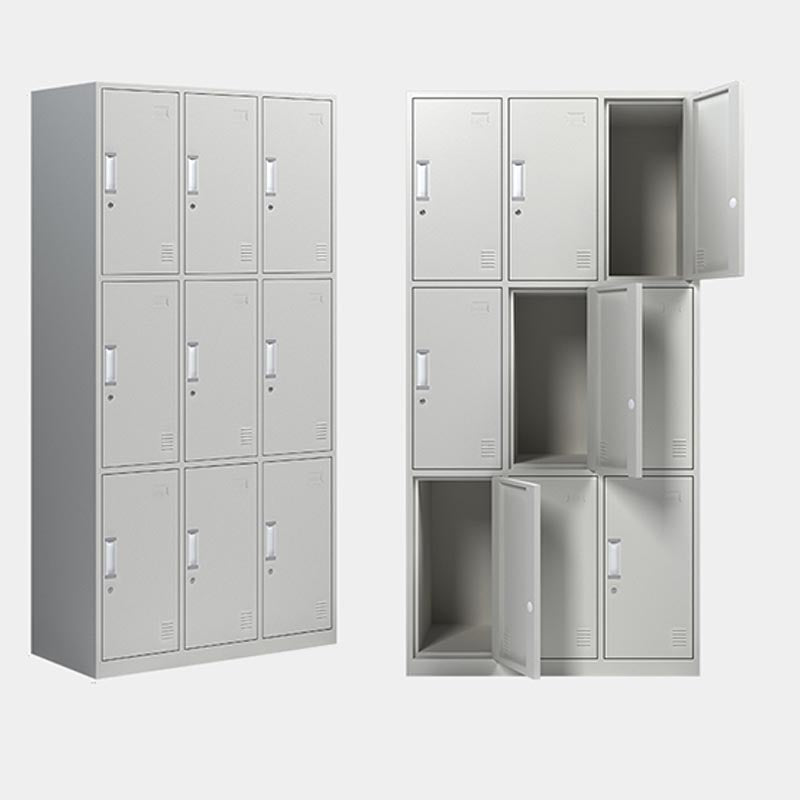 Metal Contemporary Wardrobe Armoire Hinged Wardrobe Cabinet for Home