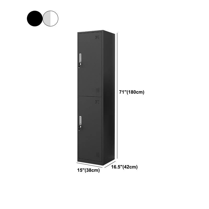 Metal Contemporary Wardrobe Armoire Hinged Wardrobe Cabinet for Home