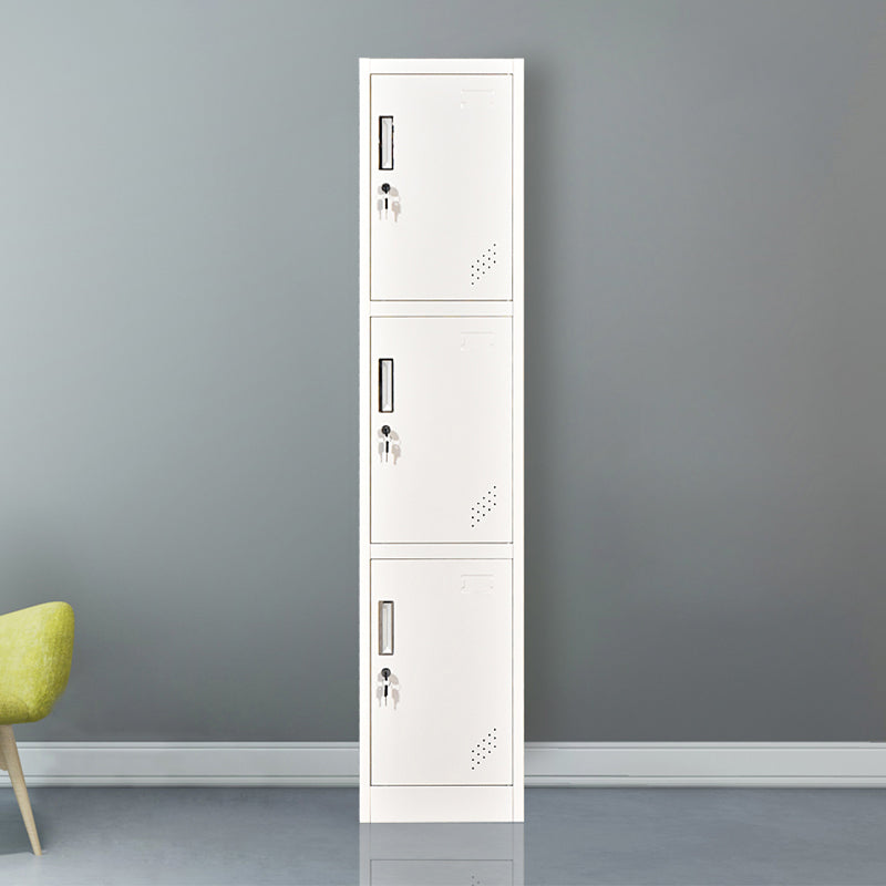 Metal Hinged Door Storage Cabinet Contemporary Cabinet for Bathroom