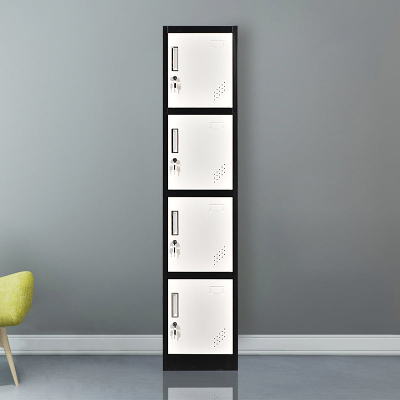Metal Hinged Door Storage Cabinet Contemporary Cabinet for Bathroom