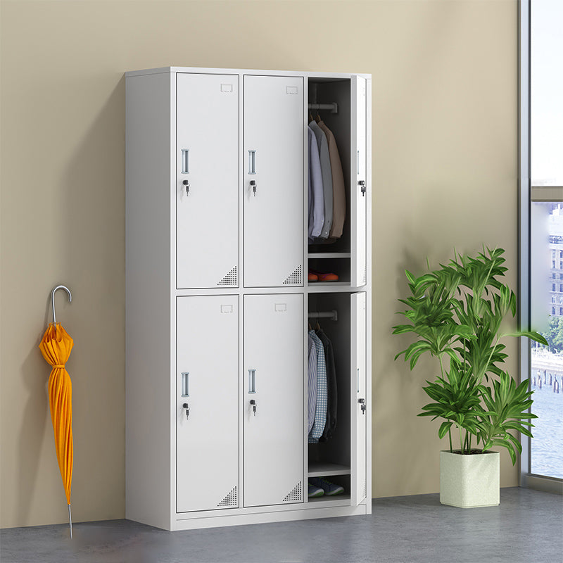 Hinged Contemporary Wardrobe Armoire Metal Wardrobe Cabinet for Home