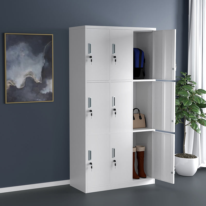 Hinged Contemporary Wardrobe Armoire Metal Wardrobe Cabinet for Home