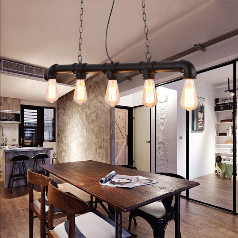 Industrial Ripe Island Light Household Hanging Lighting Fixture for Dining Room