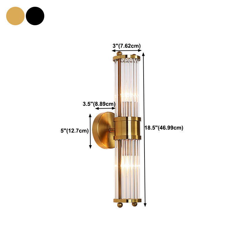 Crystal Linear Mirror Wall Lights Modern Mirror Wall Light Fixture