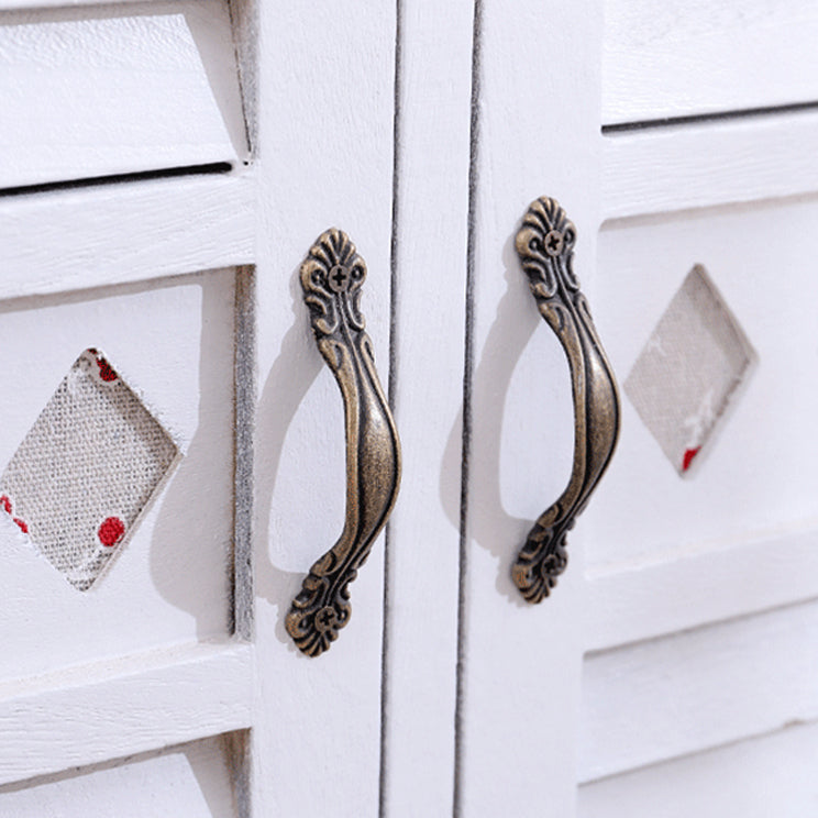 12" D Solid Wood Storage Chest Traditional Lingerie Chest with Drawers