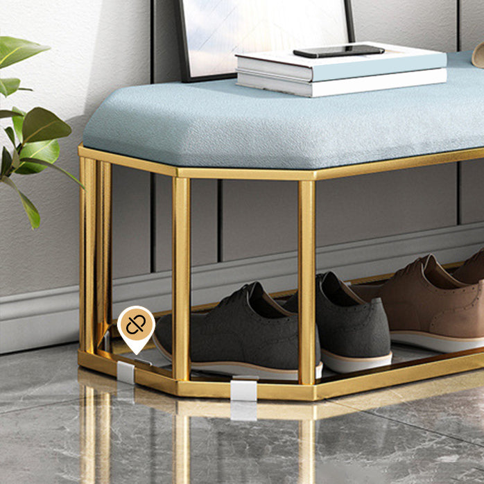 Velvet Specialty Storage Ottomans Standard Plain Glam Style Fade Resistant Ottoman