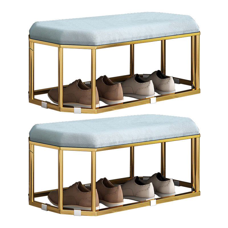 Velvet Specialty Storage Ottomans Standard Plain Glam Style Fade Resistant Ottoman