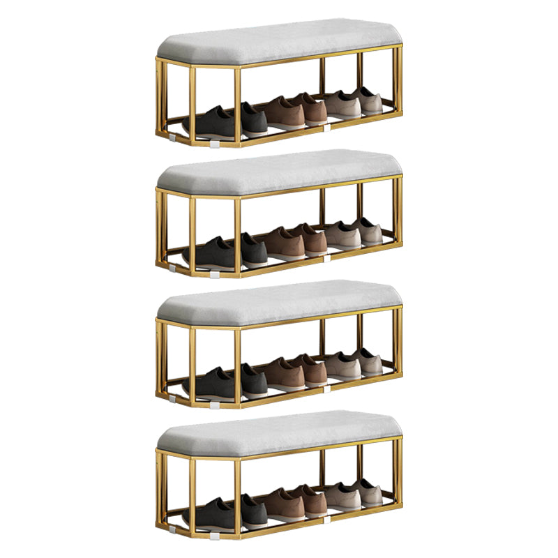 Velvet Specialty Storage Ottomans Standard Plain Glam Style Fade Resistant Ottoman