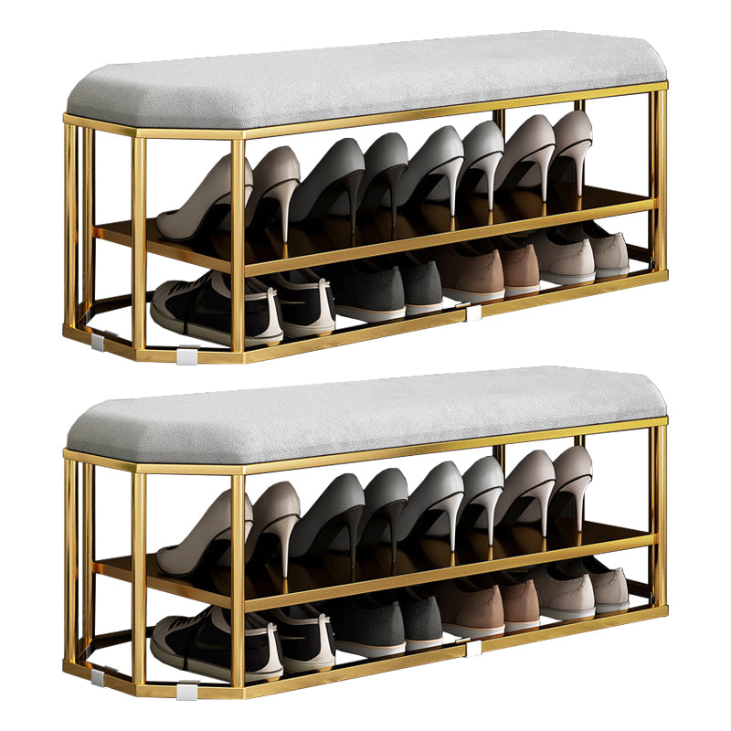 Velvet Specialty Storage Ottomans Standard Plain Glam Style Fade Resistant Ottoman