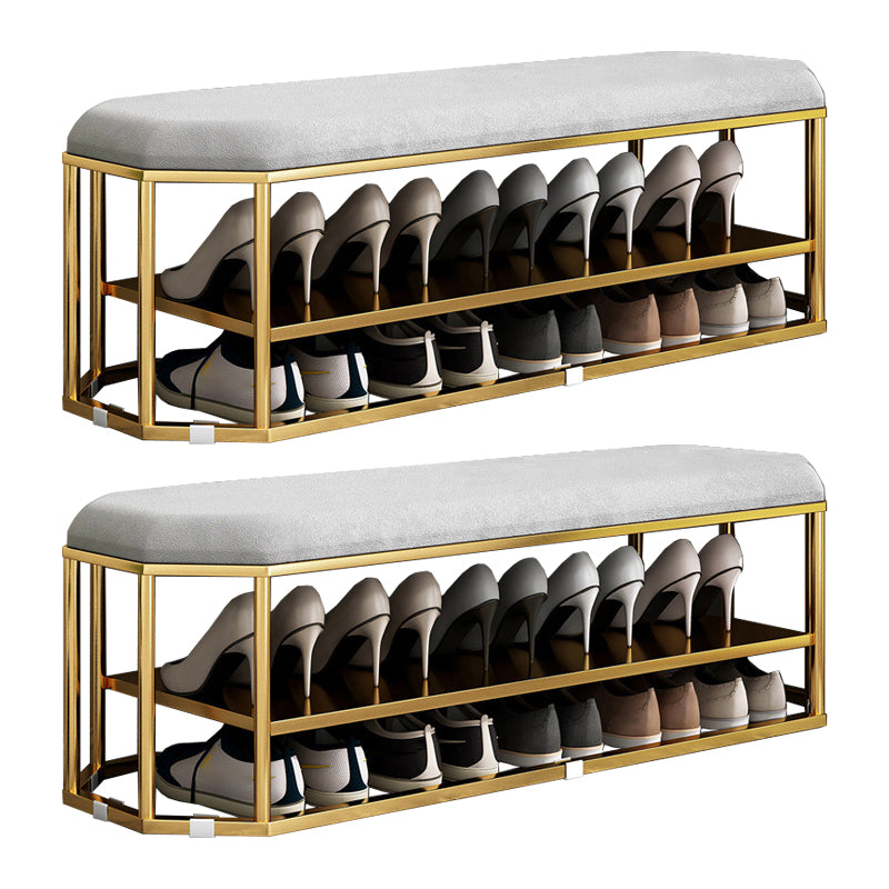 Velvet Specialty Storage Ottomans Standard Plain Glam Style Fade Resistant Ottoman