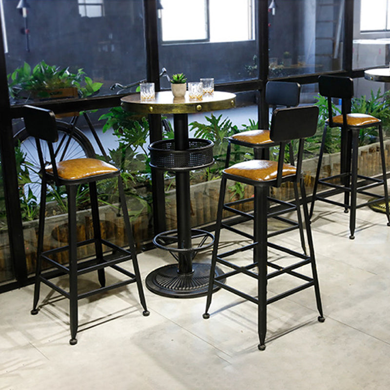 Modern Style Bar Table 1/4 Pieces Brown Colour Wood Counter Table