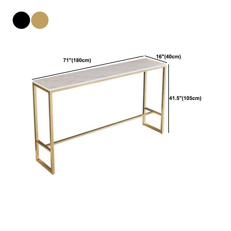 Industrial Rectangle Bar Table Set 1/3/4/5 Pieces Wood Counter Table