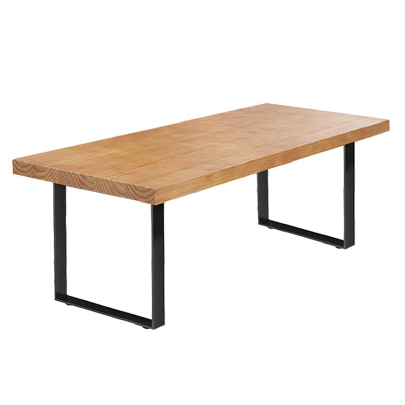 Modern 1/5/7 Pieces Dining Set Rectangle Pine Wood Dining Table for Dining Room Kitchen