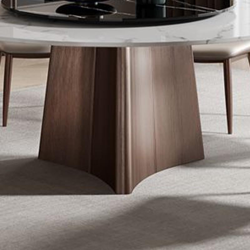 Modern Dining Set Stone 1/4/9 Pieces Dining Turntable Furniture for Home