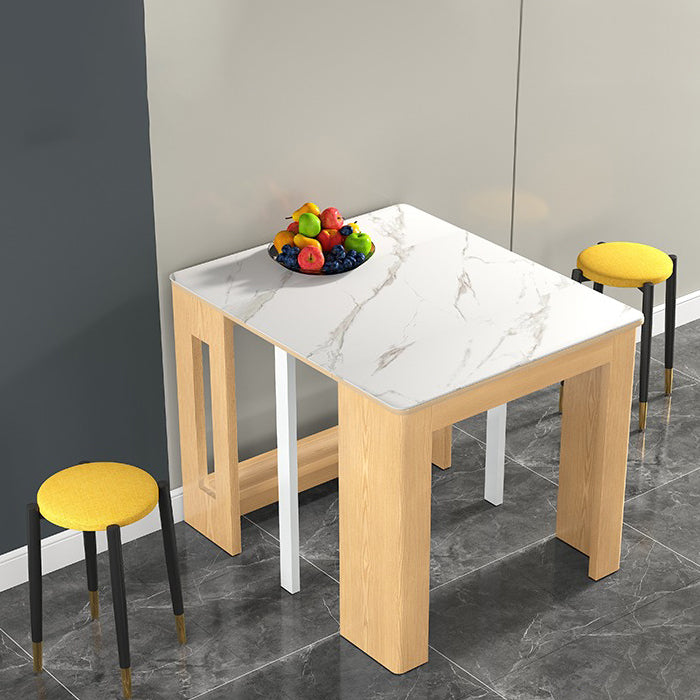 Contemporary Style Dinner Table Rectangle Furniture,72.3"L x 31.5"W x 29.5"H