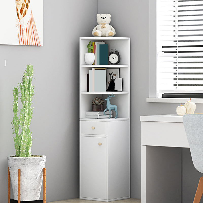 Modern Accent Chest with Drawer Rectangle Water Proof Chest with 1 Door