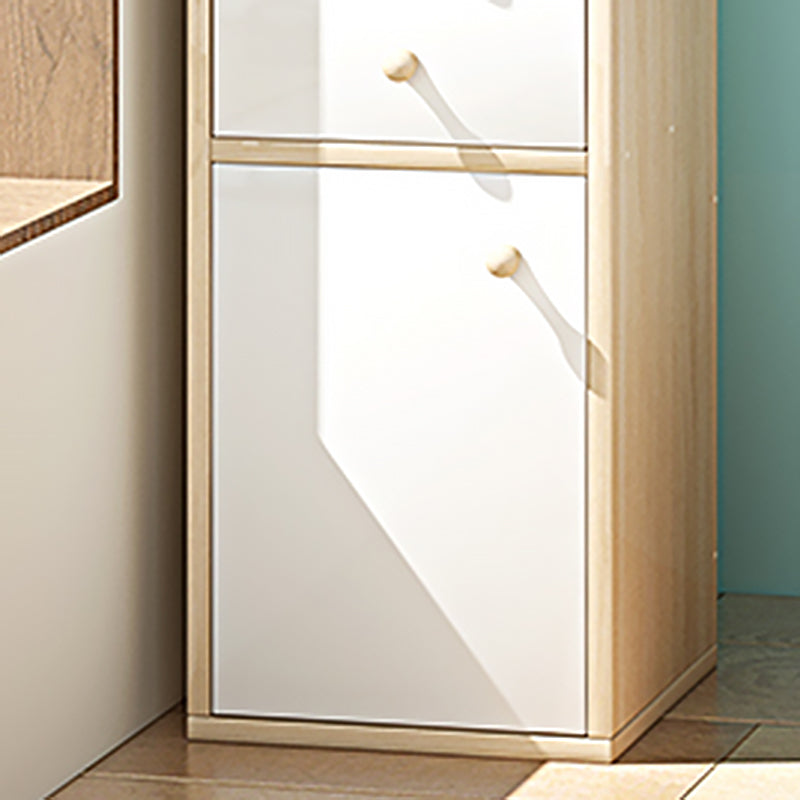 Modern Accent Chest with Drawer Rectangle Water Proof Chest with 1 Door