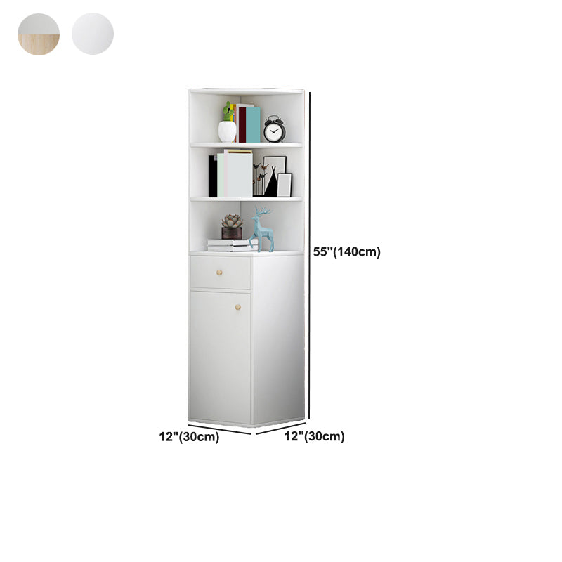 Modern Accent Chest with Drawer Rectangle Water Proof Chest with 1 Door