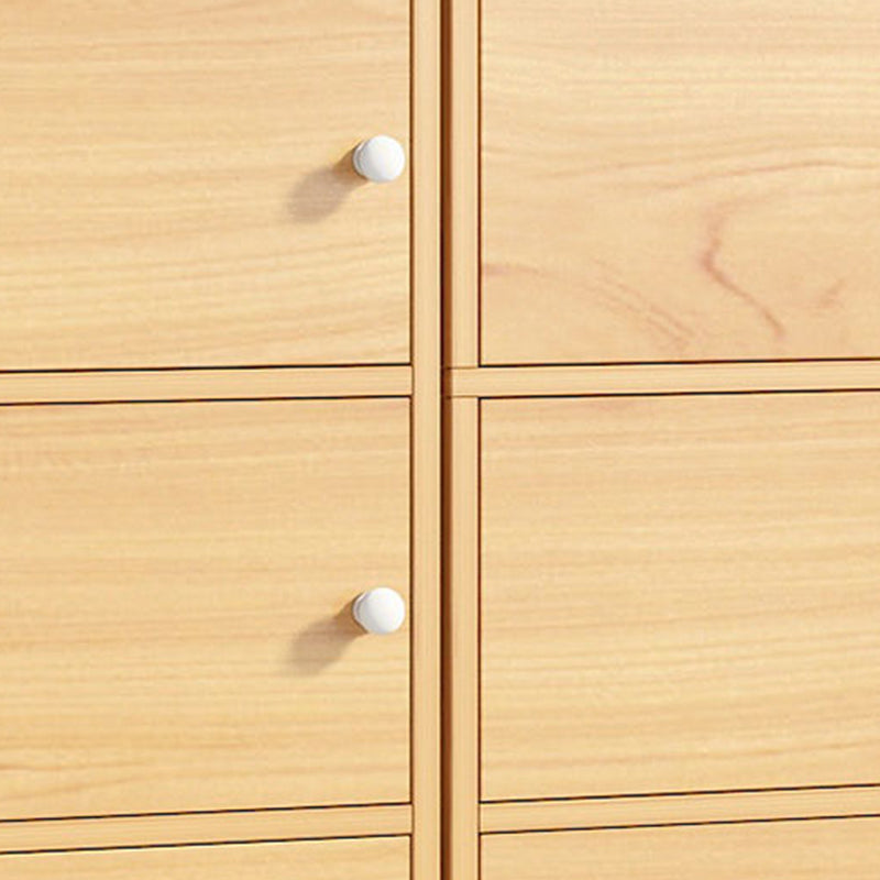 Modern Accent Cabinet with Knobs Doors Cabinet,Water Resistant