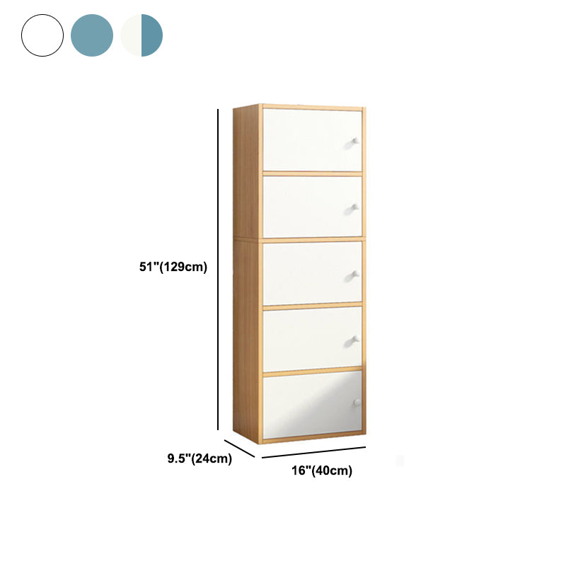 Modern Accent Cabinet with Knobs Doors Cabinet,Water Resistant