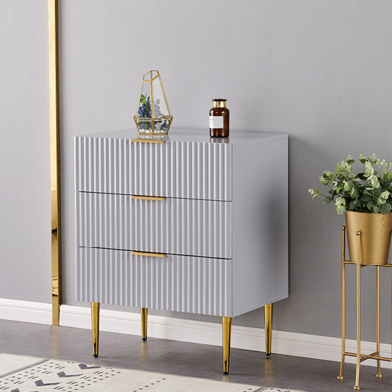 Modern 15.74" Wide Accent Chest Solid Wood Soft Close Drawers Chest