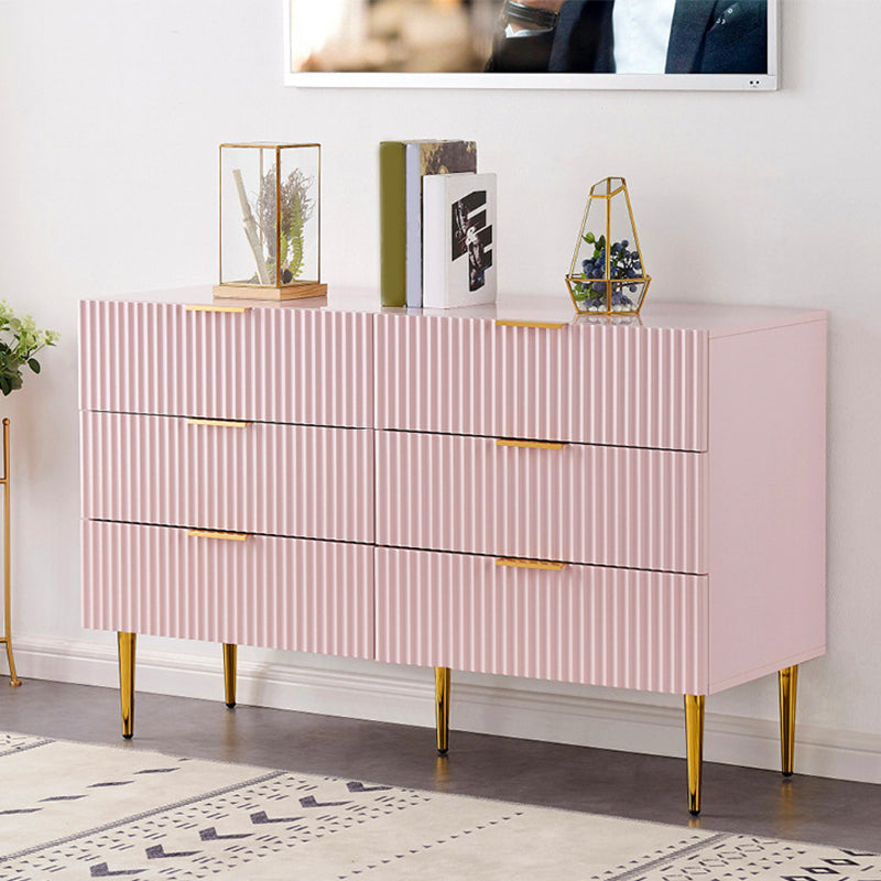 Modern 15.74" Wide Accent Chest Solid Wood Soft Close Drawers Chest