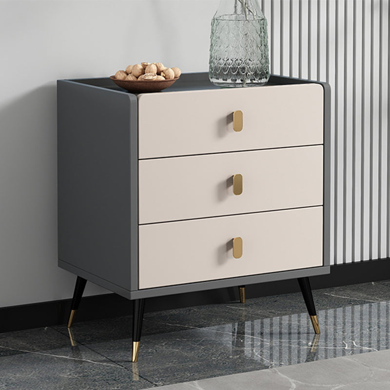 15.74" Wide Modern Accent Chest with Soft Close Drawers Wood Chest
