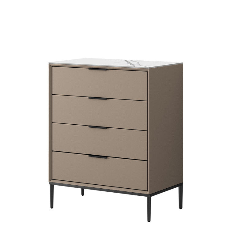 Modern Accent Chest with Soft Close Drawers 15.74" Wide Pine Chest