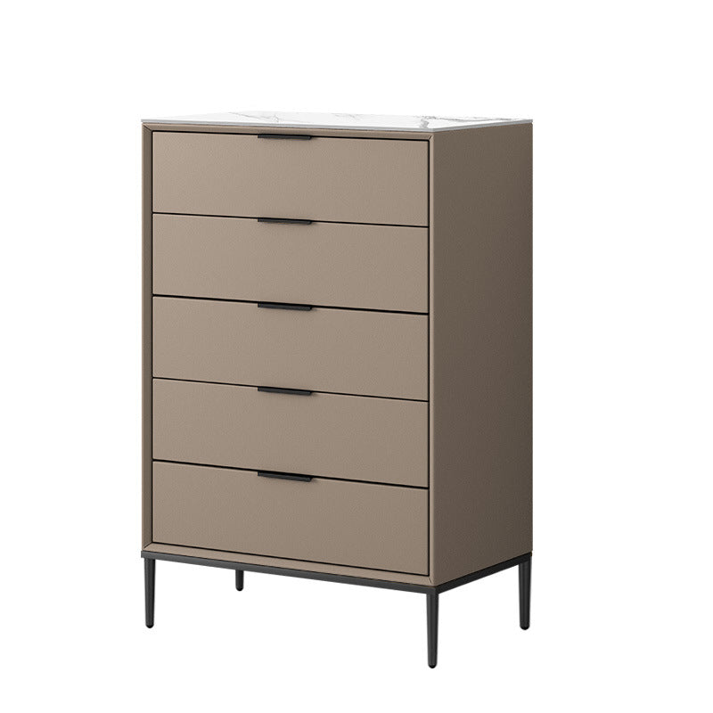 Modern Accent Chest with Soft Close Drawers 15.74" Wide Pine Chest