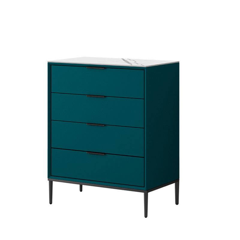 Modern Accent Chest with Soft Close Drawers 15.74" Wide Pine Chest