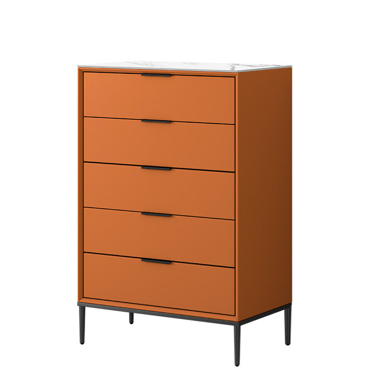 Modern Accent Chest with Soft Close Drawers 15.74" Wide Pine Chest