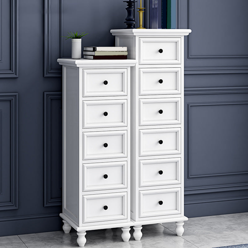 Solid Wood Accent Chest with Drawers Rectangle 13.77" Wide Chest