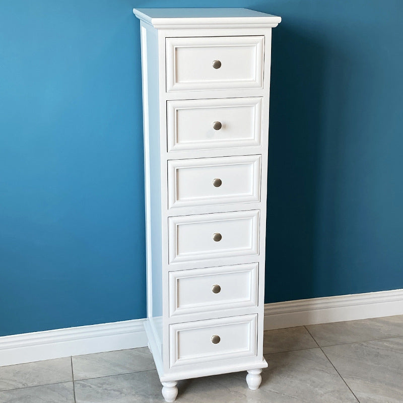Solid Wood Accent Chest with Drawers Rectangle 13.77" Wide Chest