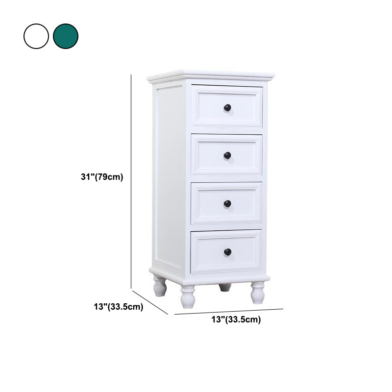 Solid Wood Accent Chest with Drawers Rectangle 13.77" Wide Chest