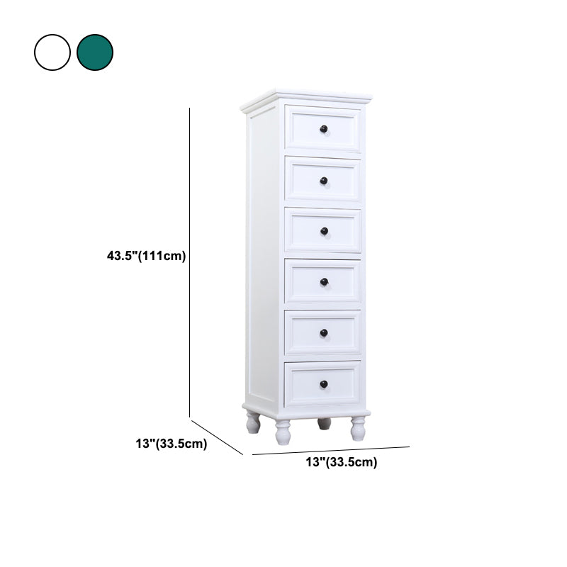 Solid Wood Accent Chest with Drawers Rectangle 13.77" Wide Chest