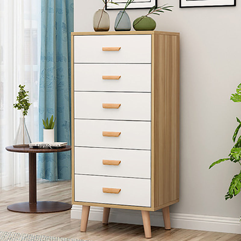 Wood Accent Chest with Straight Legs Rectangle 15.74" Wide Chest