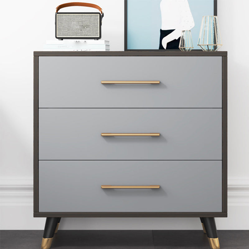 Modern Accent Chest 15.75 inch Wide  with Soft Close Drawers in Grey