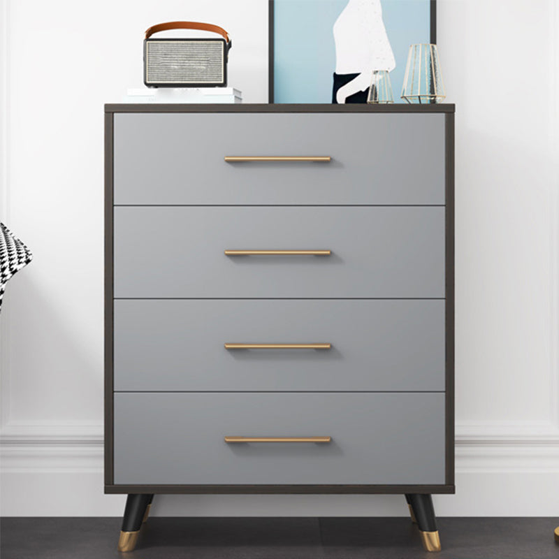 Modern Accent Chest 15.75 inch Wide  with Soft Close Drawers in Grey