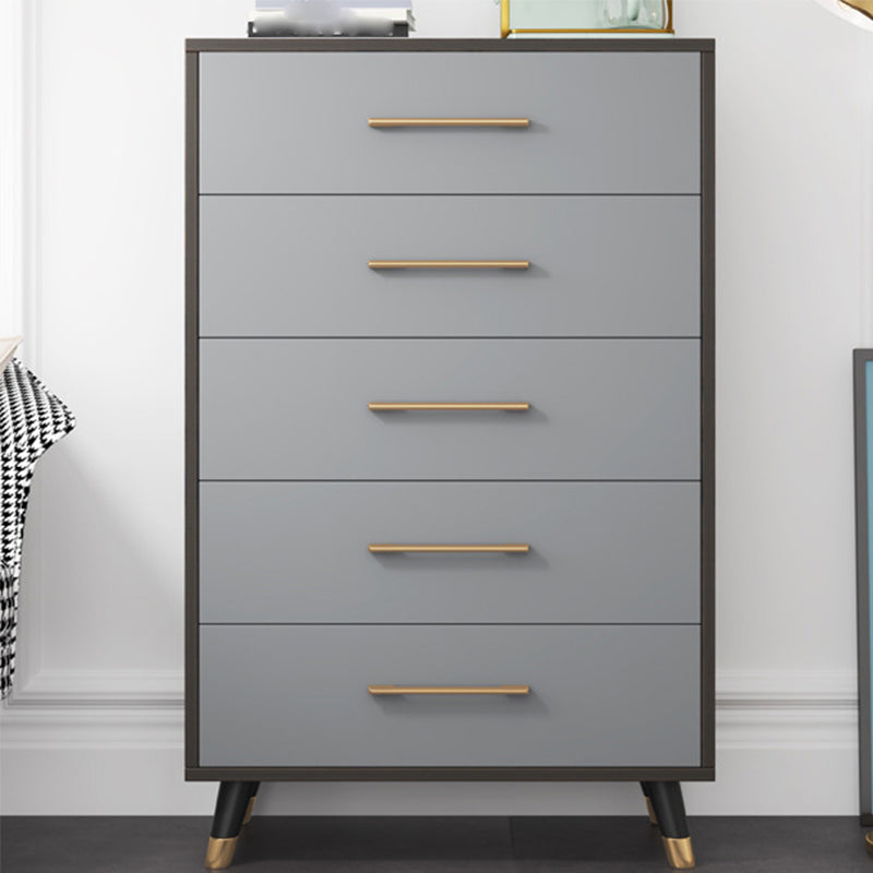 Modern Accent Chest 15.75 inch Wide  with Soft Close Drawers in Grey