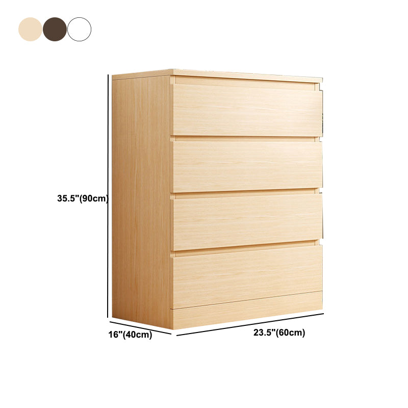 15.74" Wide Modern Wood Accent Chest Rectangle Chest with Drawers